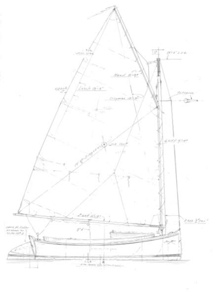 catboat tom cat woodenboat magazine
