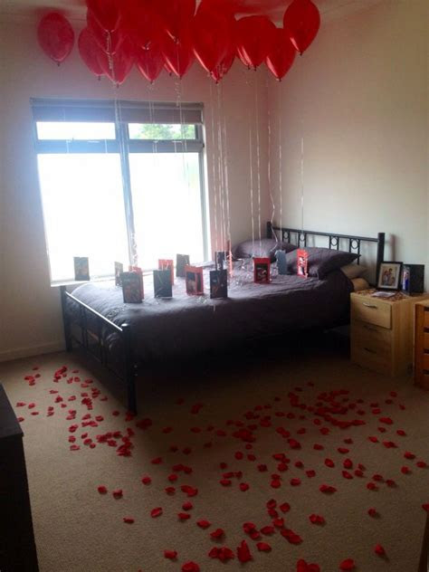 One year anniversary surprise for my boyfriend. 20  