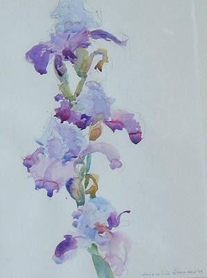Iris Cluster by Jackie Saunders