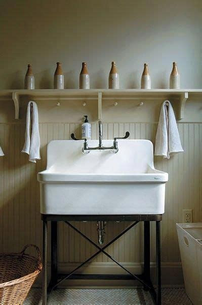If you're redoing your bath, don't forget the exhaust fan. Gilford 30" x 22" Wall Mounted Service Sink | Laundry room