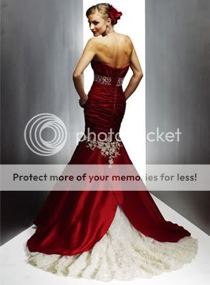 open back wedding dress