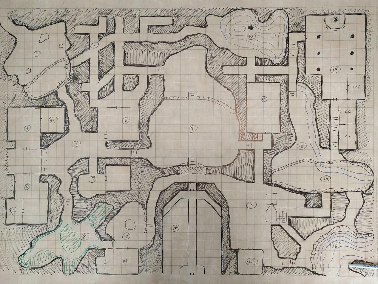 Oc Wave Echo Cave Battle Map Were Gonna Need A Bigger