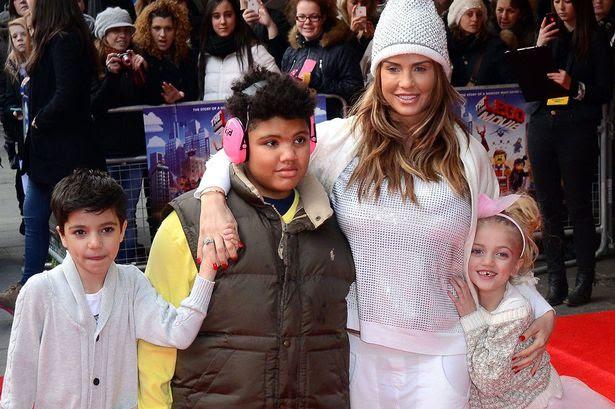 Katie Price and her family