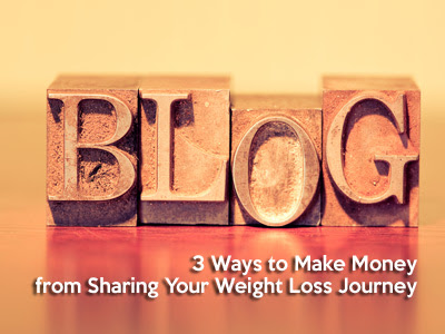 how to make money with a weight loss blog