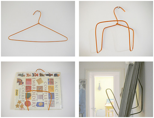 DIY magazine rack