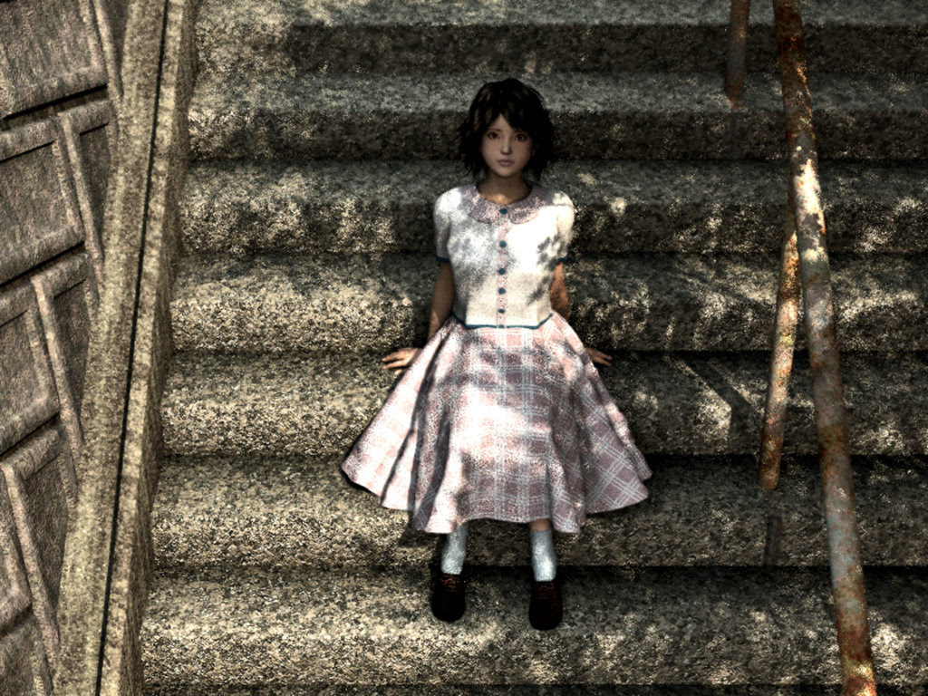 廃墟 ノ 島 A076l Polin 廃墟な3d Cgの壁紙 3dcg Ruins