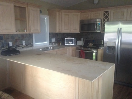 Do we leave the iplywoodi on or off for granite countertops Do we leave the iplywoodi on or off for granite countertops