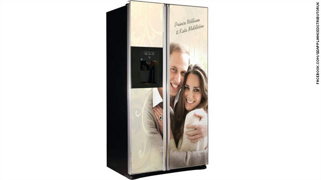 ge kate and william fridge. ge prince william fridge.