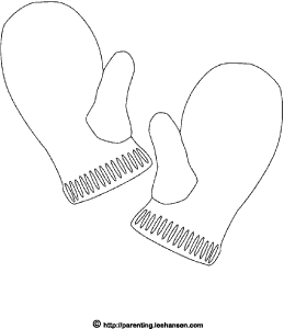 coloring pages mittens