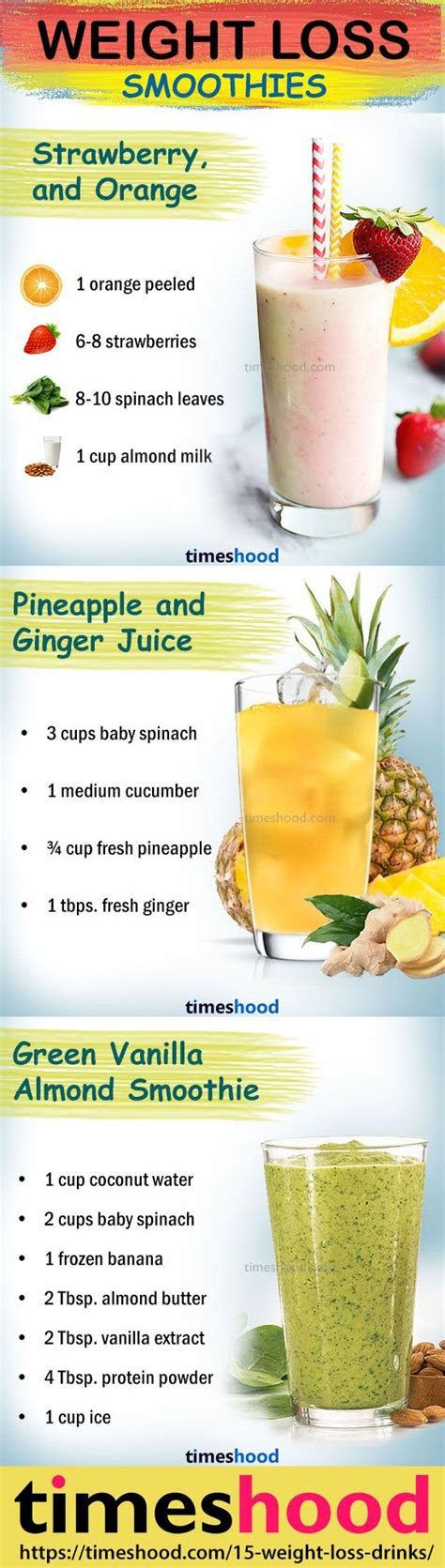 healthy smoothie recipes  weight loss drink  lose