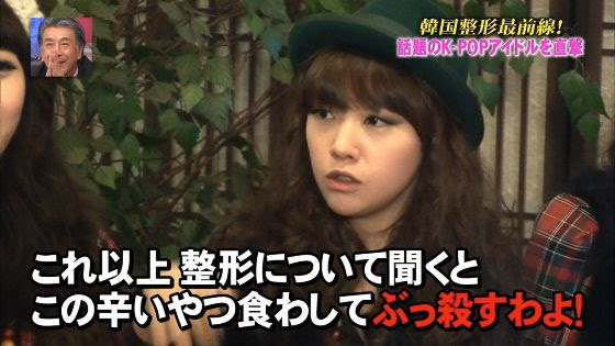 正しい歴史認識 国益重視の外交 核武装の実現 整形 質問に韓国アイドル激怒 これ以上聞くとぶっ殺すわよ オリラジ中田 どこを整形していますか に 韓国新人 ガールズデイ 若い韓国人の5人に4人 韓国アイドルのほぼ１００ 整形 韓国の整形手術の失敗