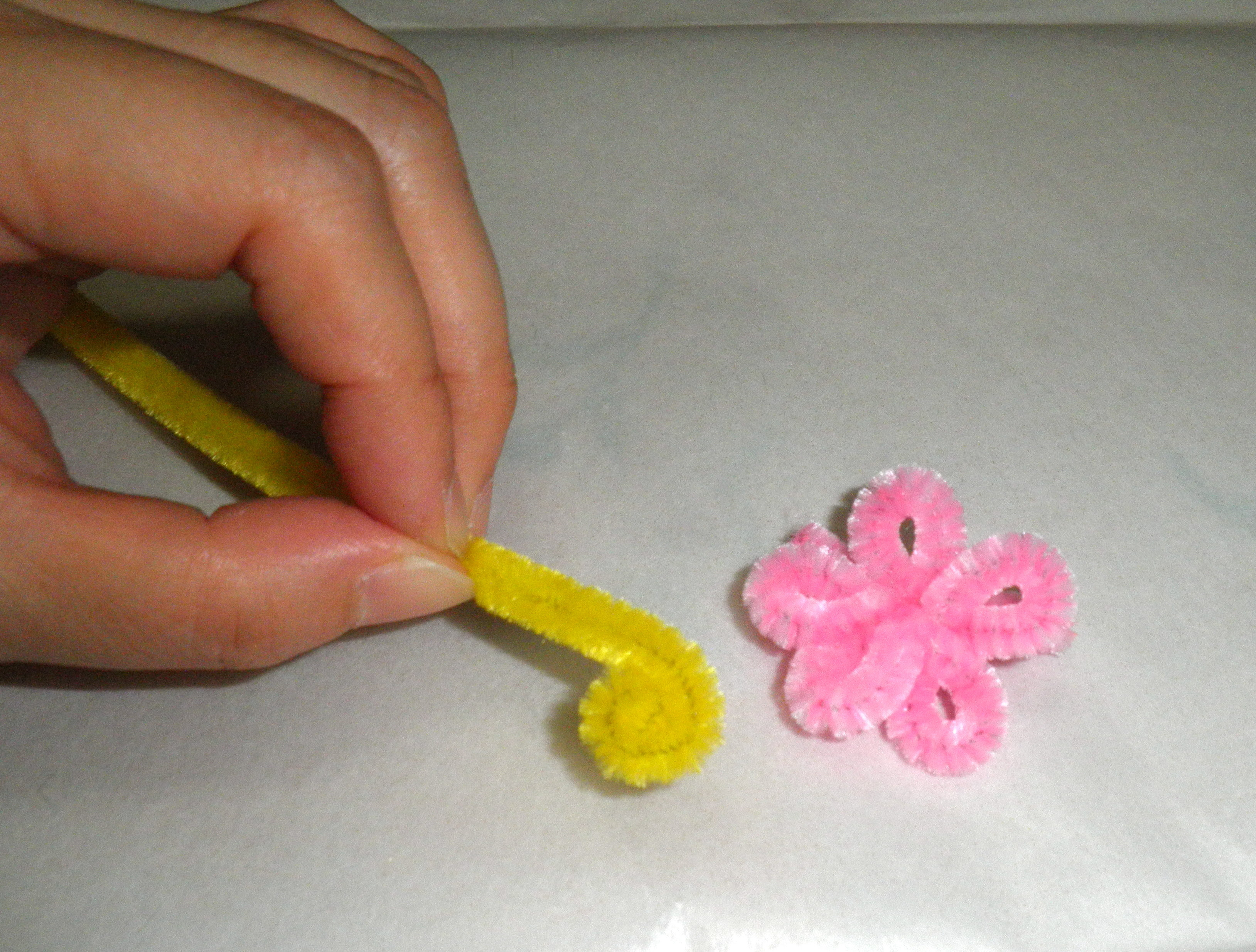 にしむらモール工房 モールの花の作り方