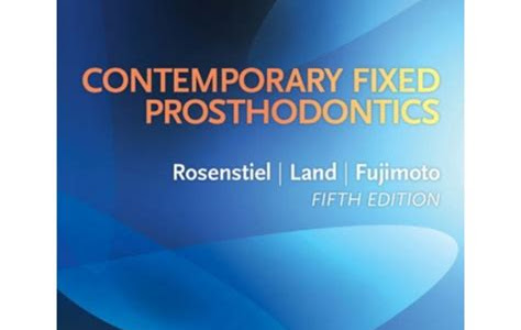 Free Read contemporary fixed prosthodontics rosenstiel 5th edition Get Now PDF