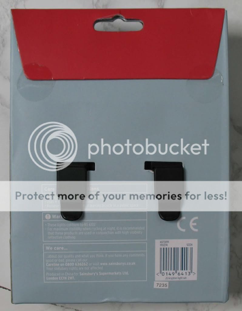 Details about KRYPTON BIKE BICYCLE CYCLE LIGHT FRONT REAR SET SAFTEY