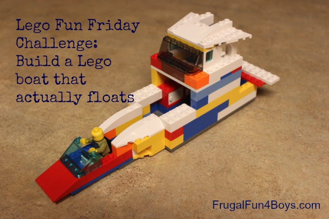 All Things Beautiful: Lego Challenge #17: Boats and Buoyancy