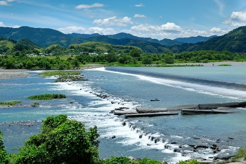 ある晴れた日の喪失の風景 四国の 空と海 その2