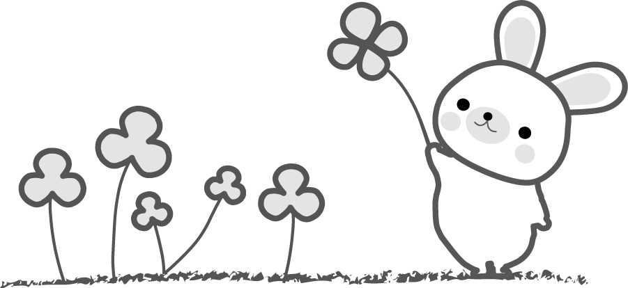 かわいいイラスト 無料イラストフリー素材 クローバー2
