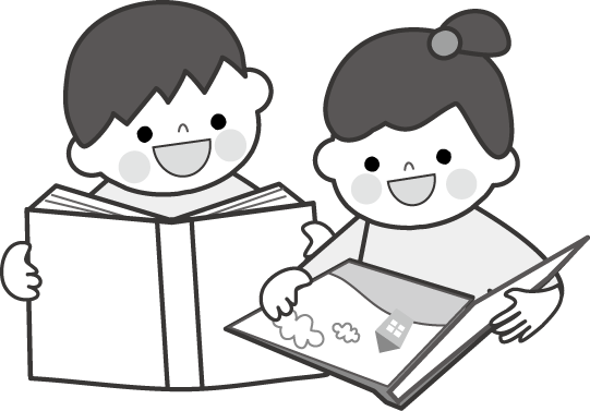 読書のイラスト 無料イラスト フリー素材
