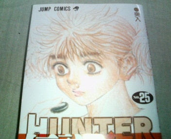 ハンターハンター２５巻の表紙を描いてみた 気球に乗ってどこまでも