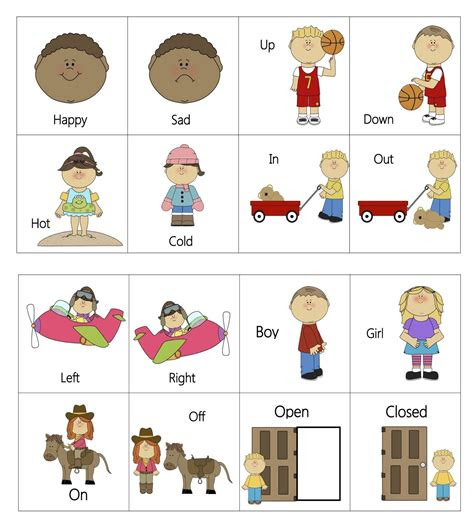  opposites opposites preschool opposites worksheet free preschool