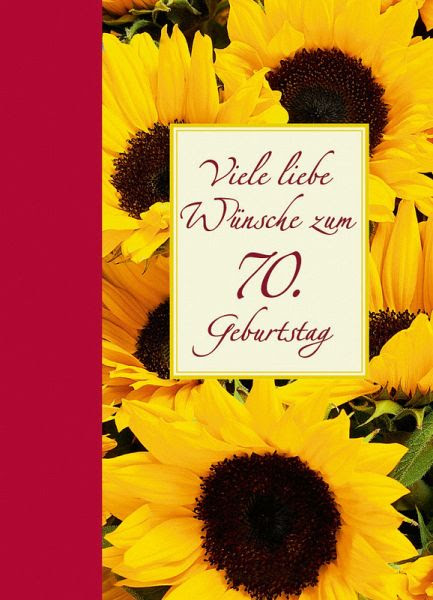 Viele liebe Wünsche zum 70. Geburtstag von Simone Bahmann - Buch ...