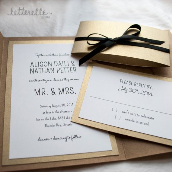 Kraft Wedding Invitations
