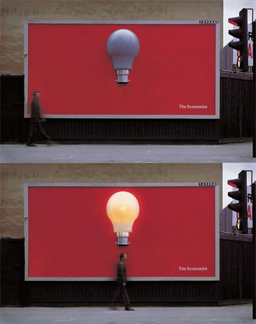 The Economist Billboard Advertisement