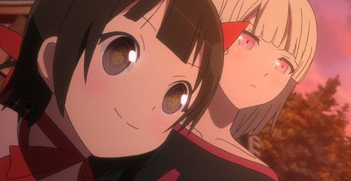 閃乱カグラ 第4話 神楽と雪不帰との闘いで2人の服が吹き飛ぶ おた スケ