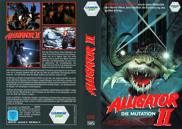 Alligator 2 (VHS Box Art)