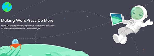  Make Do space-themed website designs