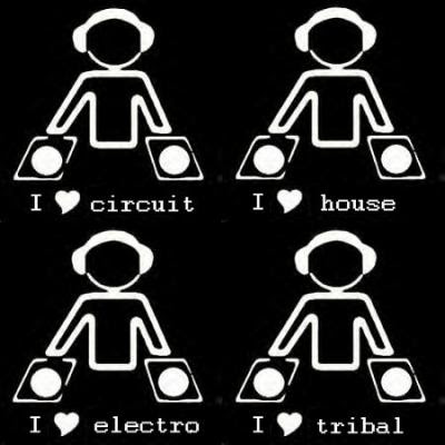 i love music logo. house music logo. i love music