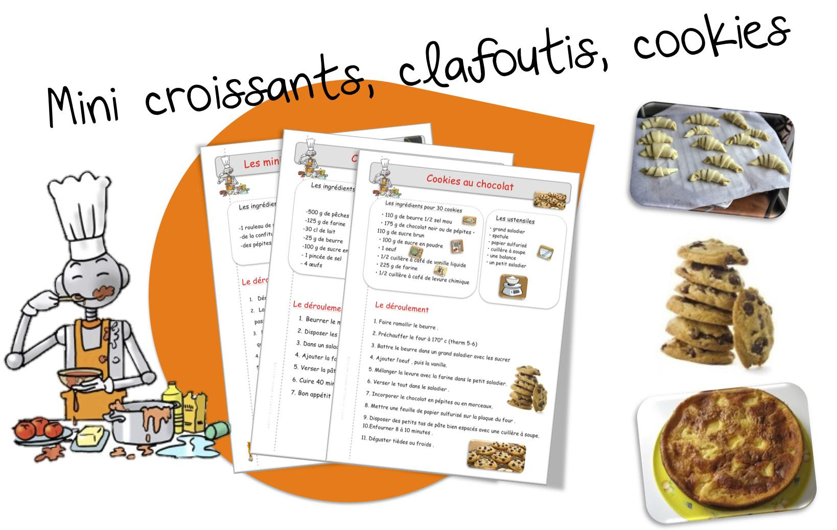 Recettes De Cuisine Pour La Classe Bout De Gomme