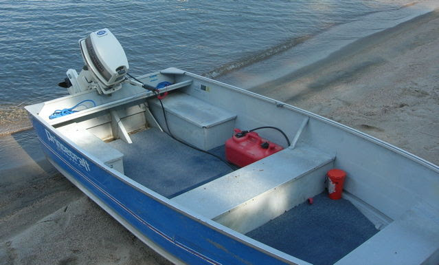 14 Aluminum boat with 20hp FOR SALE from Parry Sound Ontario @ Adpost ...
