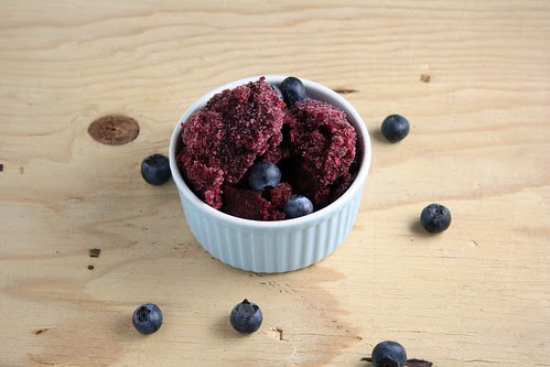 Blueberry Ginger Sorbet (Fruit)