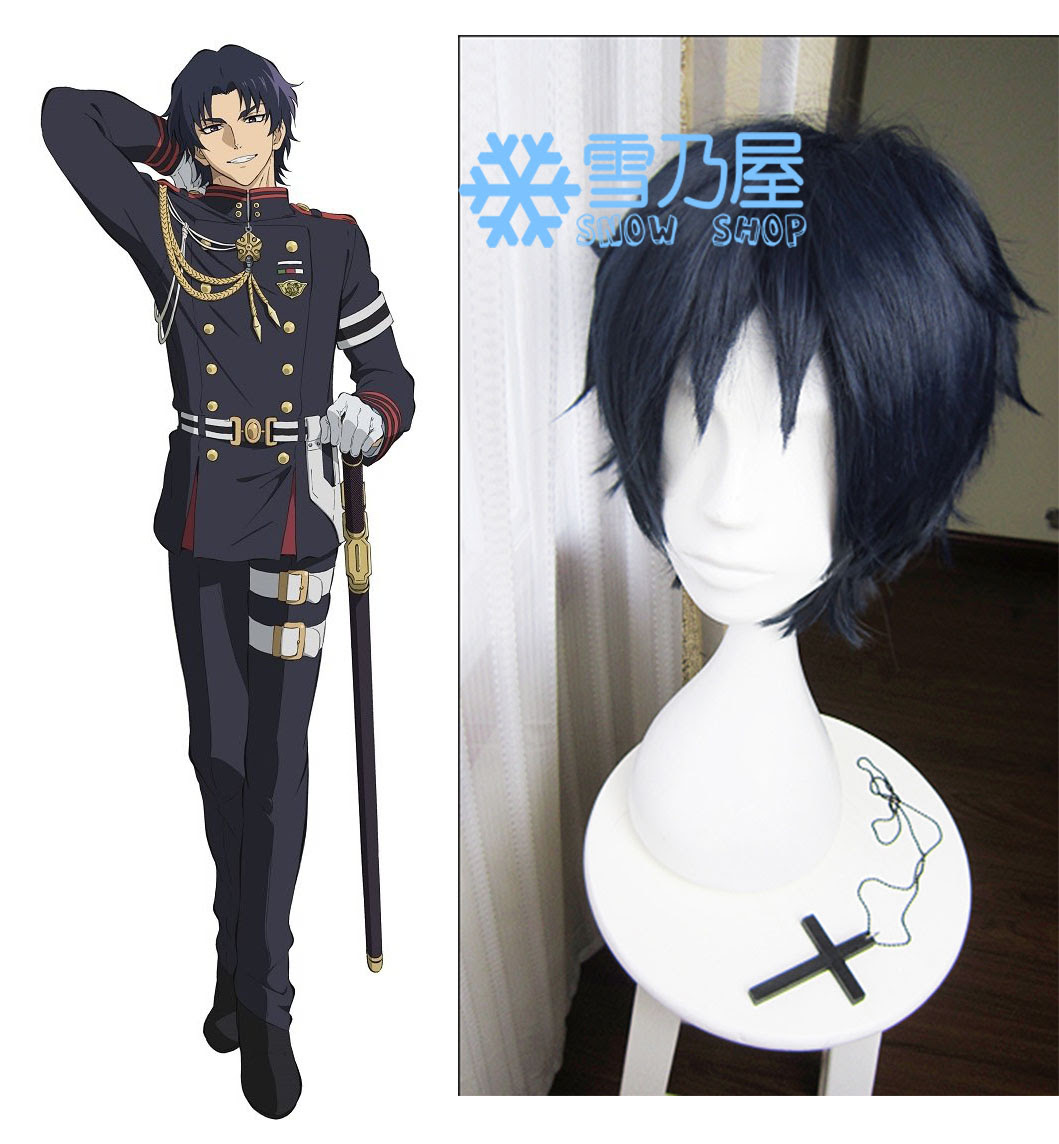 一瀬グレン ウィッグ 一瀬グレン コスプレ 一瀬グレン コスプレウィッグ