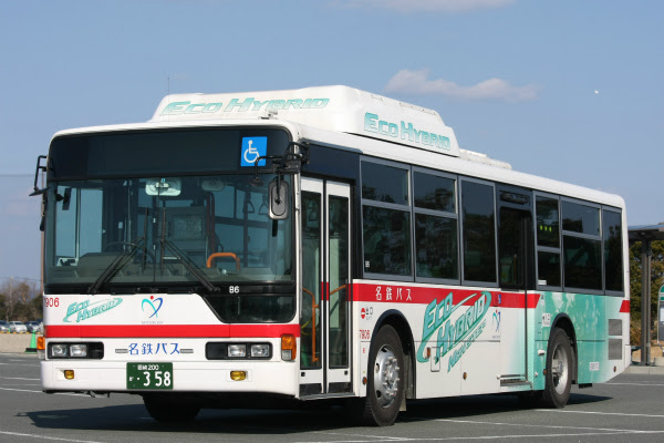 極端な話 写真メイン 名鉄バス エコハイブリッド Bjg Mp37tm