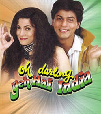 Deepa Sahi and Shah Rukh Khan in Oh Darling! Yeh Hai India!