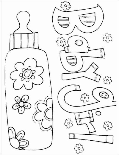Baby Picture Coloring Pages