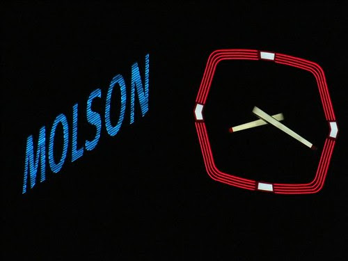 Molson Clock at Montreal Brewery