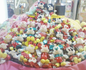 ディズニーのプライズ景品 キッズ パーク姫路 アミューズメント