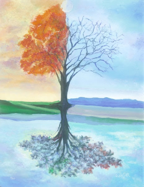 David Najar Reflects On The Meaning Of Seasons Change Park West Gallery