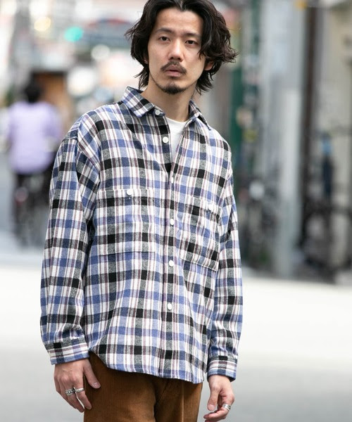 Label アーバンリサーチサニーレーベル のファッション Research Urban Sonny セール Label Sonny ヘビーネルチェック起毛シャツ シャツ ブラウス Urban 品質満点セール シャツ ブラウス