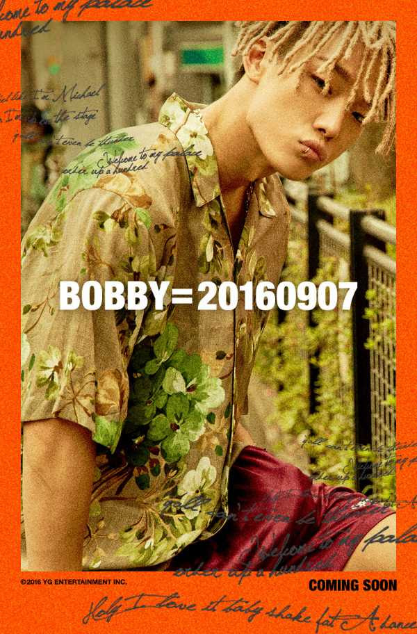 BOBBY iKON รายละเอียดเพิ่มเติมเพลงโซโล่ 꽐라 (HOLUP!) และการ ...
