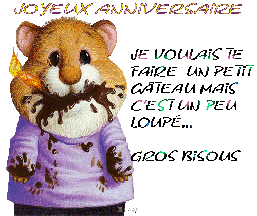 Carte Bon Anniversaire Gaelle Herma