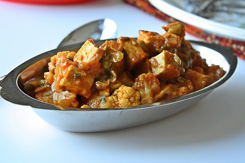 Tofu butter masala