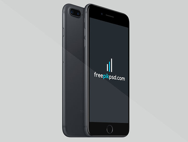 iPhone 7 Plus Mockup Free Psd Download