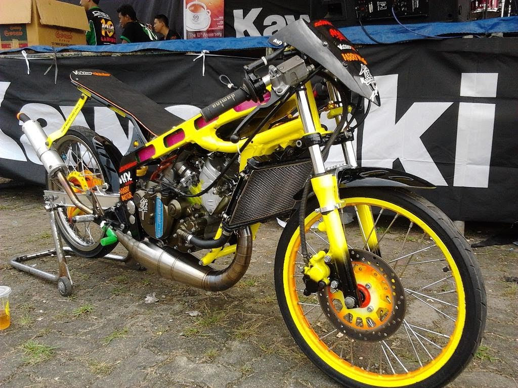 Koleksi 83 Gambar Motor Drag Versi Kartun Terkeren Bamboe Modif