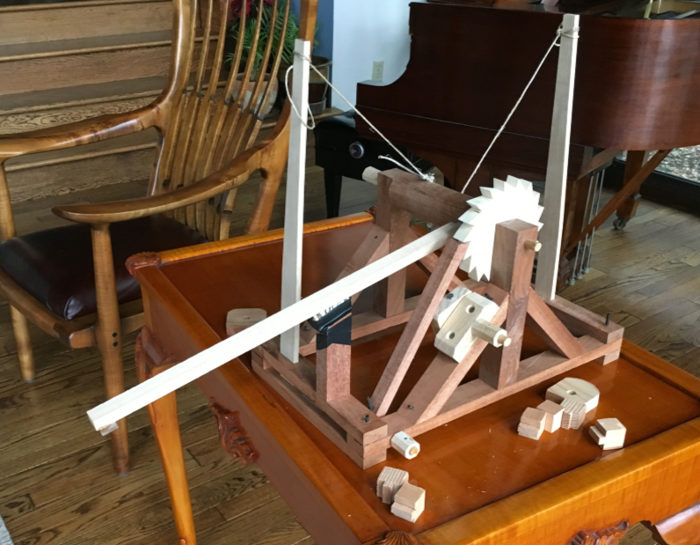 A Catapult - A School Science Project - FineWoodworking