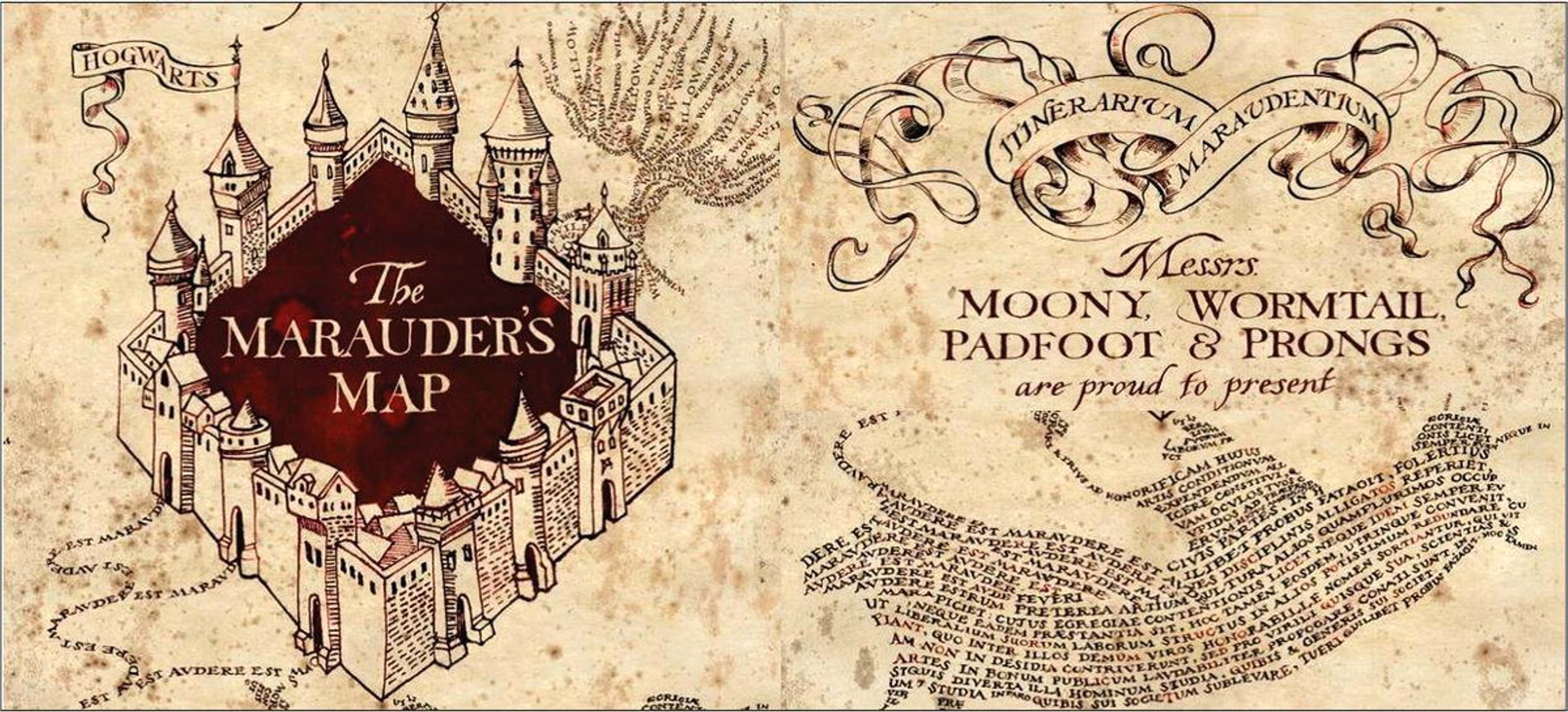 Download Marauders Map Vector at GetDrawings | Free download