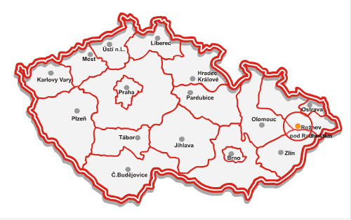 rožnov mapa STŘECHY   OTMAR | Kontakt rožnov mapa